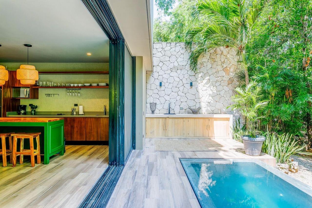 Private Plunge Pool, Art, Spa, Pool With Cabanas Tulum Bagian luar foto